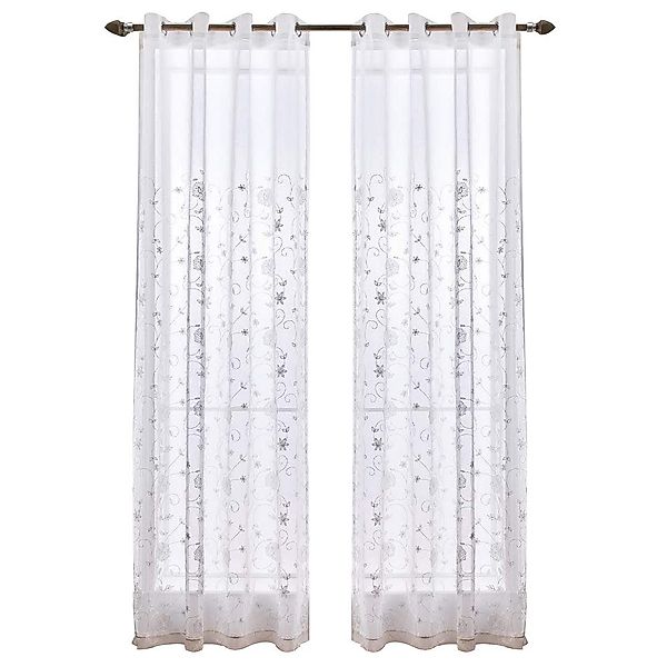 BYSURE Gardine, Ösen (2 St), transparent, günstig online kaufen