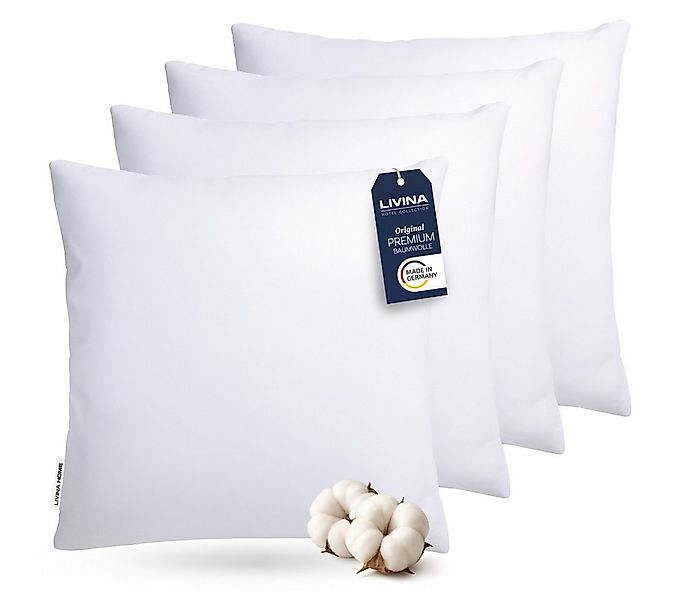 LIVINA HOME Kopfkissen Schlafkissen in Hotelqualität, Microfaserkissen, 80x günstig online kaufen