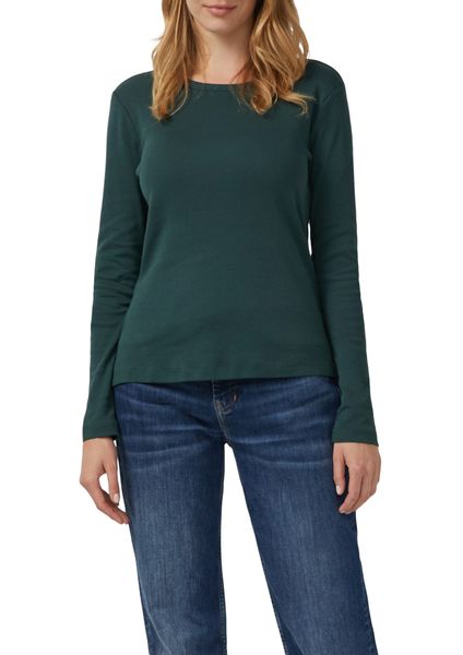s.Oliver Langarmshirt mit U-Boot-Ausschnitt günstig online kaufen