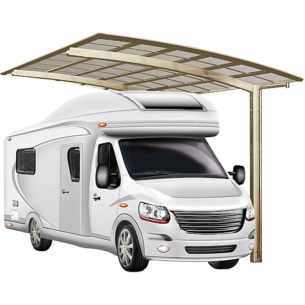 Ximax Runddach-Einzelcarport Portoforte Caravan Typ 60 Standard Edelstahl-L günstig online kaufen