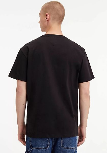 Tommy Jeans T-Shirt TJM CLSC LINEAR CHEST TEE mit Rundhalsausschnitt günstig online kaufen