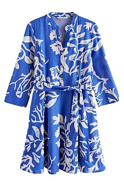 Next Minikleid Mini-Hemdkleid mit Bindegürtel - günstig online kaufen