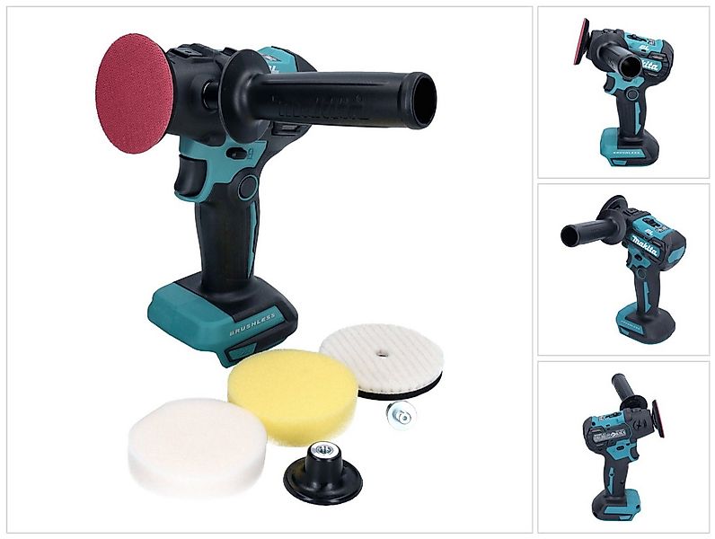 Makita Exzenterschleifer DPV 300 Z Akku Schleifer Polierer 18 V 50 / 80 mm günstig online kaufen
