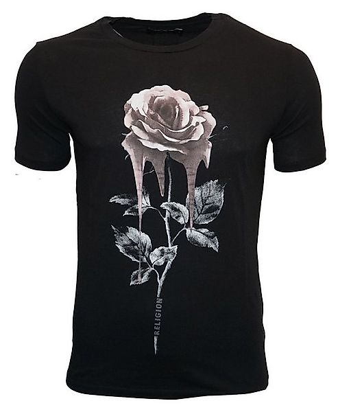 Religion Print-Shirt RELIGION Clothing Herren T-Shirt DRIPPING ROSE günstig online kaufen