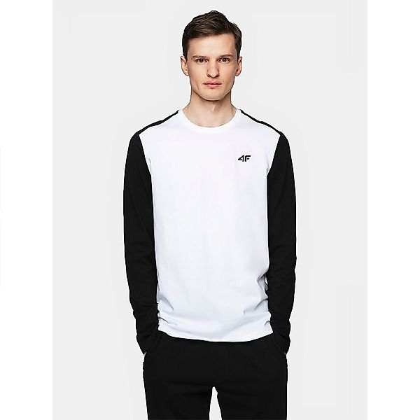 4f Langarm-t-shirt 2XL White günstig online kaufen