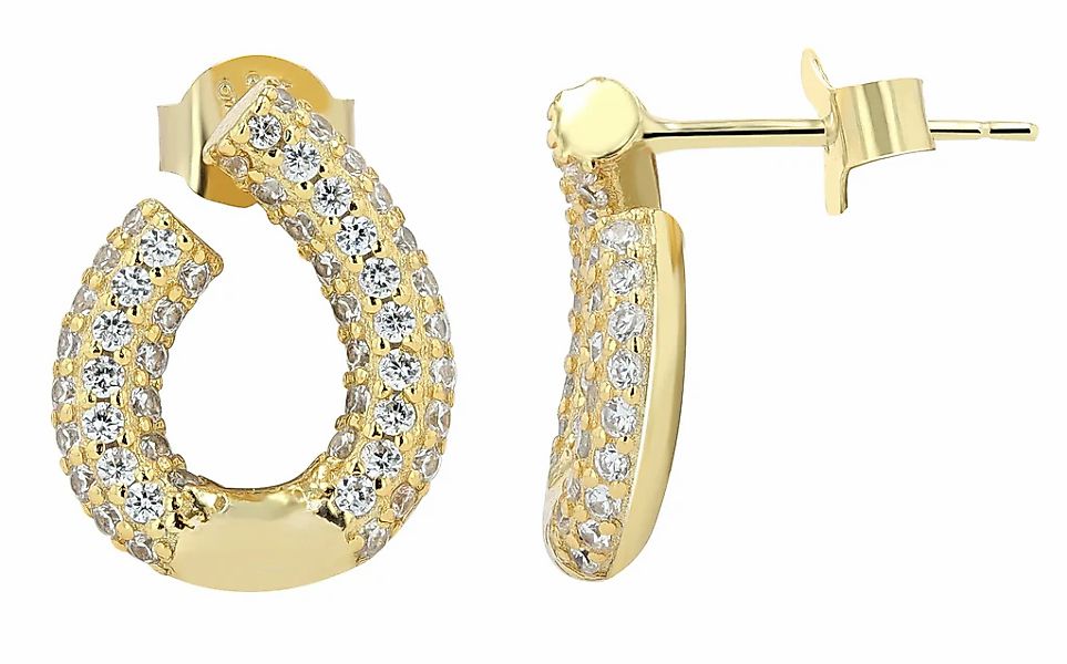 Adelia´s Paar Ohrhänger "Damen Ohrringe – Ohrstecker aus 925 Silber" Eine s günstig online kaufen