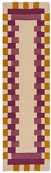 FLAIR RUGS Wollteppich "Kai Wool Border" rechteckig 10 mm Höhe Kai Wool Bor günstig online kaufen