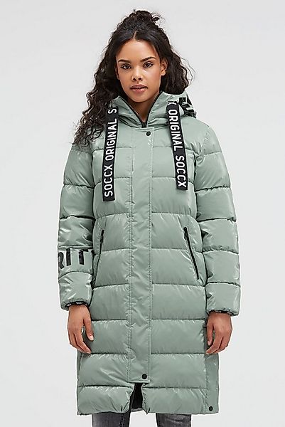 SOCCX Parka mit Reißverschluss an den Einschubtaschen günstig online kaufen