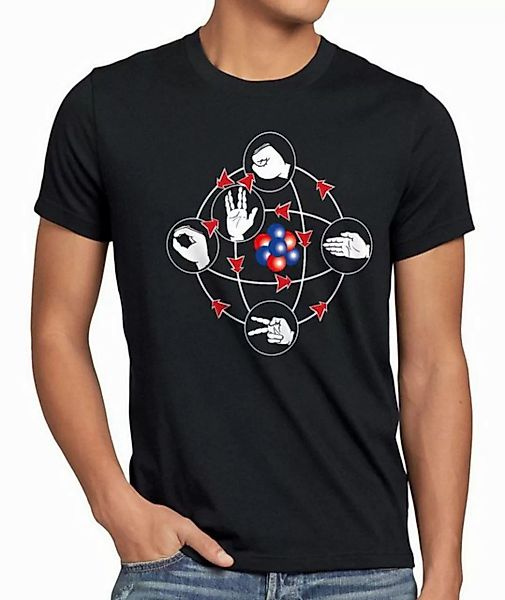 style3 T-Shirt Stein Papier Echse Spock the big bang theory sheldon cooper günstig online kaufen