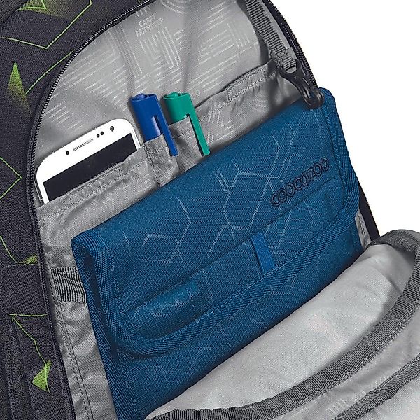 coocazoo Schulranzen Schulrucksack-Set PORTER Lime Flash günstig online kaufen