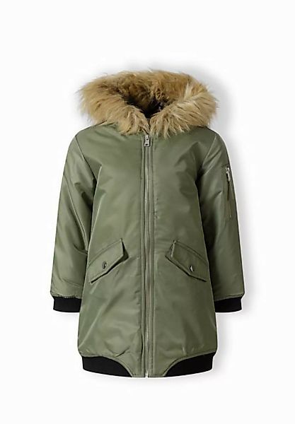 MINOTI Winterjacke mit flauschiger Kapuze (3-14y) günstig online kaufen