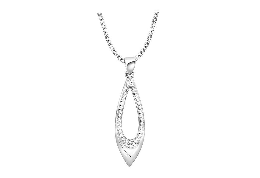 Sofia Milani Kette mit Anhänger Oval, 925 Silber Damen Schmuck - N0839 günstig online kaufen