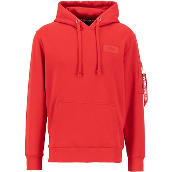 Alpha Industries  Sweatshirt Back Print Hoodie - speed red günstig online kaufen