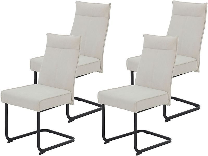 HELA Freischwinger "KAREN Esszimmerstuhl" (Set) 4 Stk.XL-Breite, Komfortsit günstig online kaufen