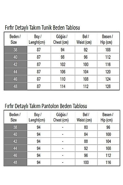 MODAMİHRAM Hosenanzug Rüschen-Set günstig online kaufen