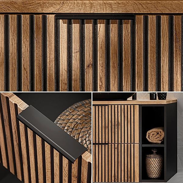 Lomadox Waschbeckenschrank XANTEN-56 mit Regal und günstig online kaufen
