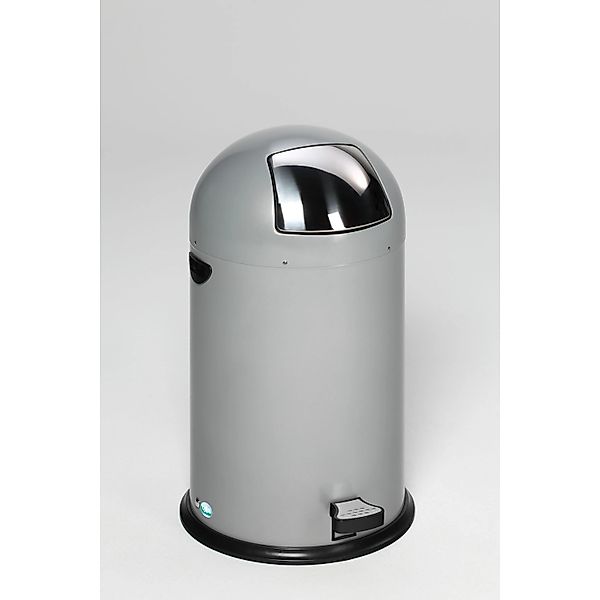 PROREGAL Klassischer Abfallsammler Mit Einwurfklappe Inneneinsatz Fußpedal günstig online kaufen