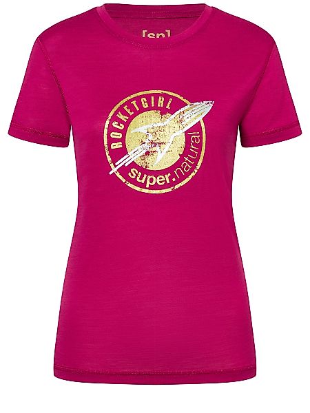 SUPER.NATURAL Funktionsshirt Merino T-Shirt W ROCKET140 günstig online kaufen