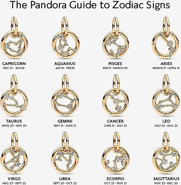 Pandora Kettenanhänger Pandora Sternzeichen Skorpion Charm-Anhänger günstig online kaufen