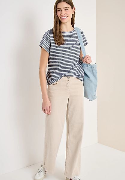 Cecil T-Shirt aus reiner Baumwolle günstig online kaufen