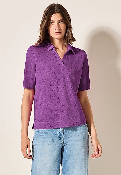 Cecil Poloshirt, aus softem Materialmix günstig online kaufen
