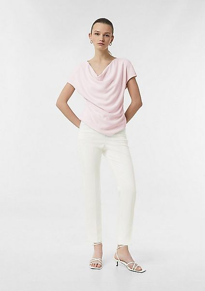 comma Chinos Hose Klassische Ankle-Hose mit Bügelfalten und schmalem Beinve günstig online kaufen