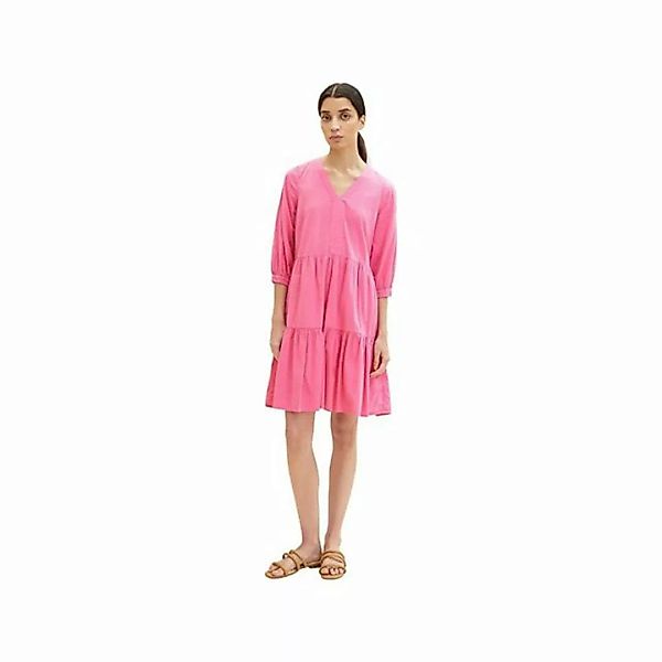 Tom Tailor Kleid SOLID SEERSUCKER - Regular Fit günstig online kaufen