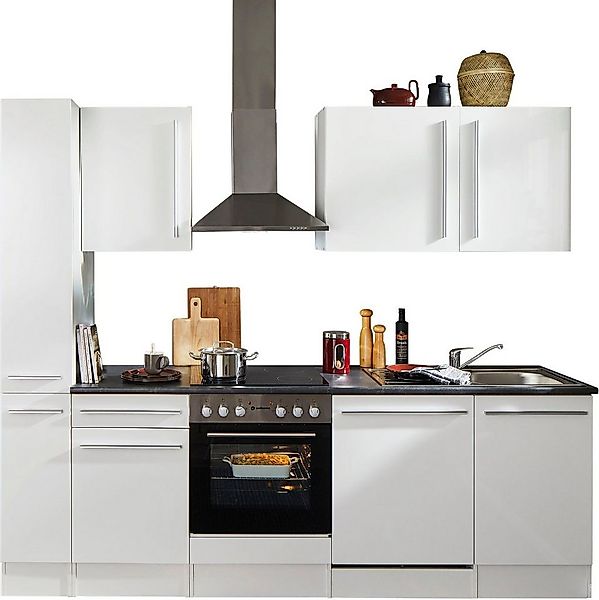 BASIC by Balculina Küchenzeile Jazz, Breite 250 cm, wahlweise mit E-Geräten günstig online kaufen