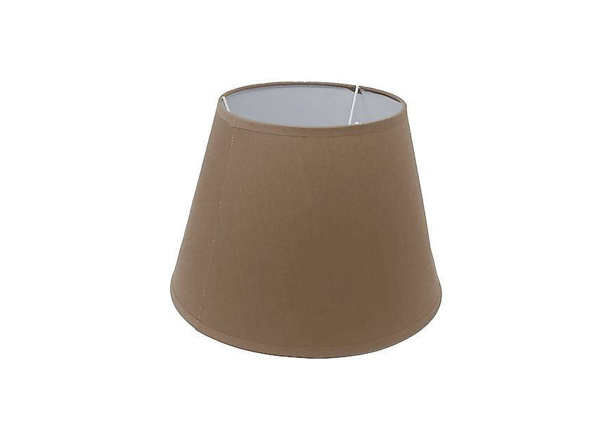 B&S Lampenschirm Lampenschirm kegelförmig aus Stoff H 16 x Ø 22,5 cm günstig online kaufen