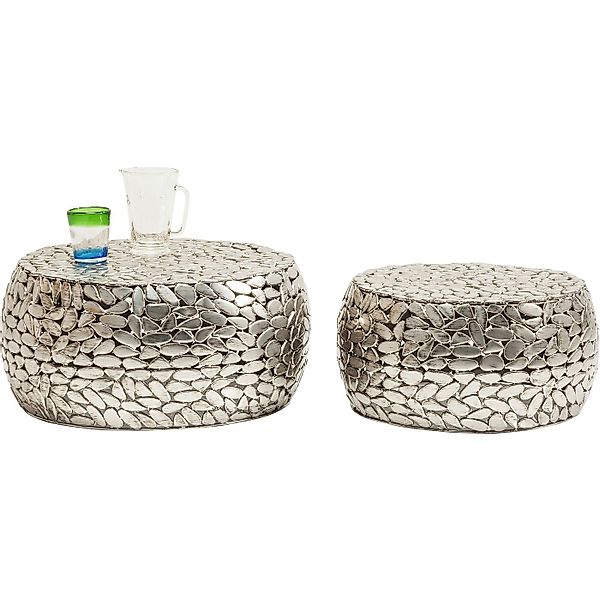 Kare Design Couchtisch Pebbles Deluxe (2er günstig online kaufen