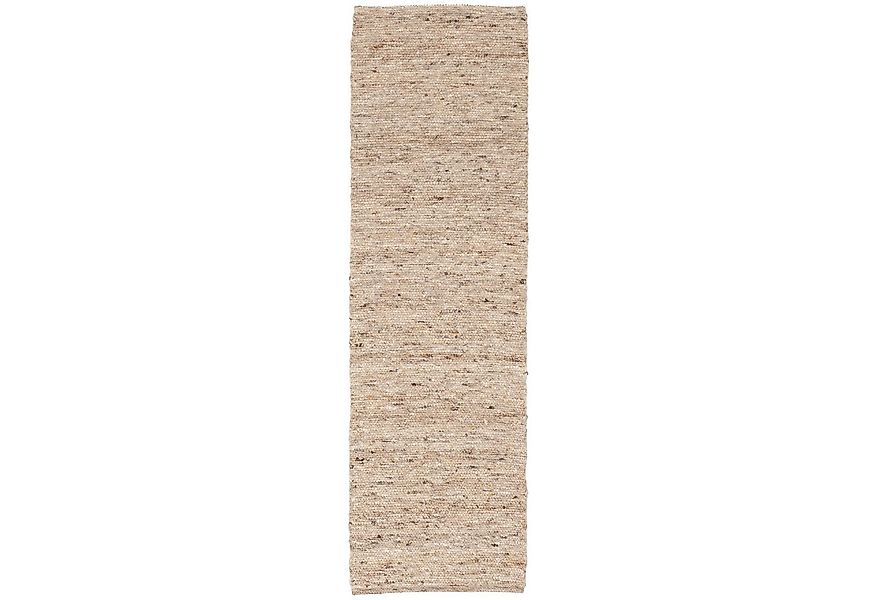 Pergamon Läufer Natur Teppich Läufer Wolle Alaska Meliert, Läufer, Höhe: 12 günstig online kaufen