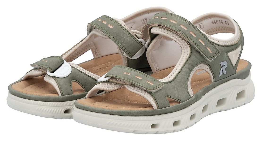 RIEKER Sport Outdoorsandale Sandale, Sommerschuh, Sandalette, Plateauabsatz günstig online kaufen