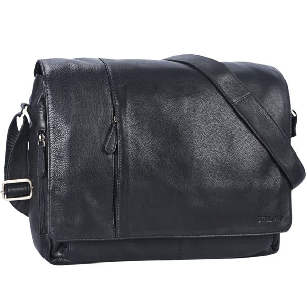STILORD Laptoptasche "Elias" Echtleder Herren Umhängetasche günstig online kaufen
