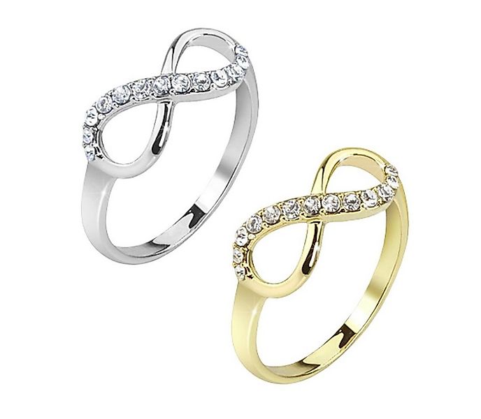 Taffstyle Fingerring Damen Ring Infinity Verlobungsring Damenring (Elegante günstig online kaufen