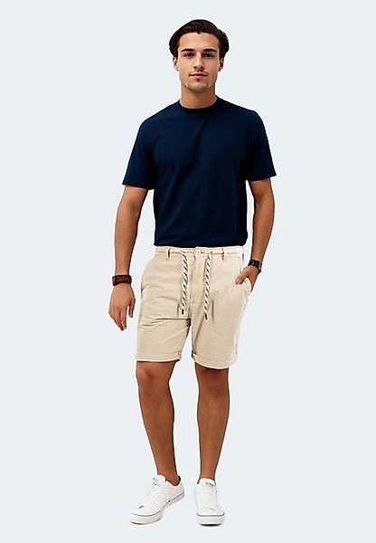 Indicode Shorts Incanvar aus atmungsaktiver Baumwolle günstig online kaufen