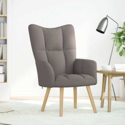 vidaXL Sessel Relaxsessel Taupe Stoff (1-St) günstig online kaufen