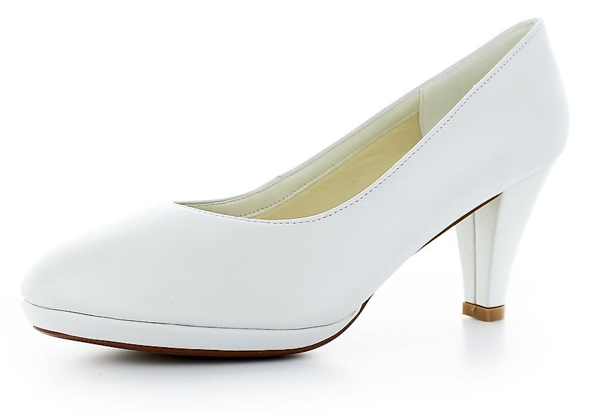 White Lady 833 klassische Leder Brautschuhe Pumps günstig online kaufen