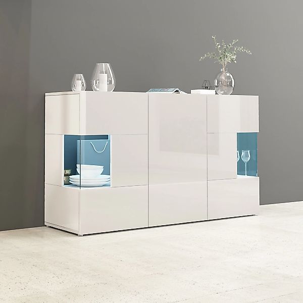OTTO home Sideboard "Egypt, Kommode, Schrank, Kredenz, Vitrine grifflos" 3 günstig online kaufen