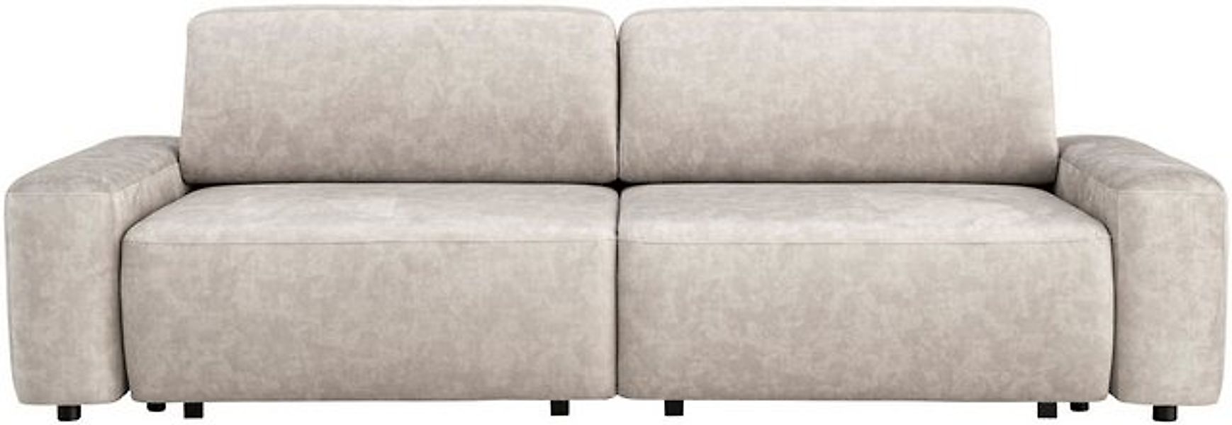 INOSIGN 3-Sitzer "TORGE (257cm), Sofa,Schlafsofa in Cord, Samtvelours, Stru günstig online kaufen