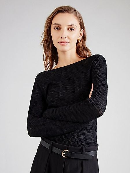 Vila Langarmshirt VISinva (1-tlg) Lochmuster günstig online kaufen