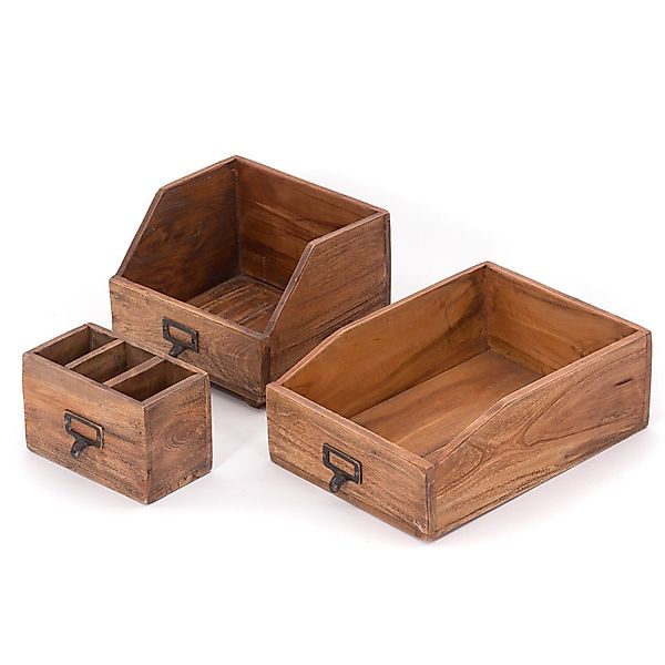 DESIGN DELIGHTS Aufbewahrungsbox SCHREIBTISCH ORGANIZER SET günstig online kaufen