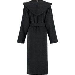 Cawö Home Damen Bademantel Kapuze 827 - Farbe: weiß - 67 - XL günstig online kaufen