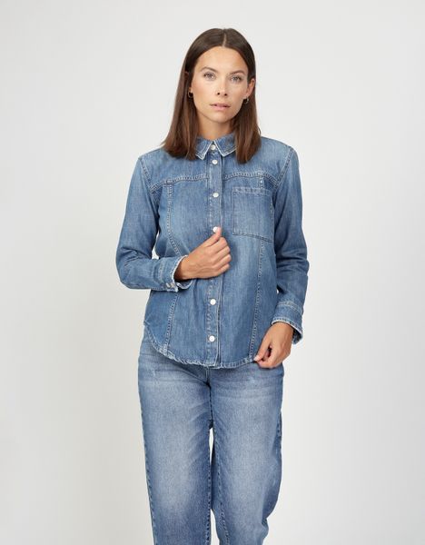 GANG Hemdbluse "94LIV SHIRT" in lockerer Passform günstig online kaufen