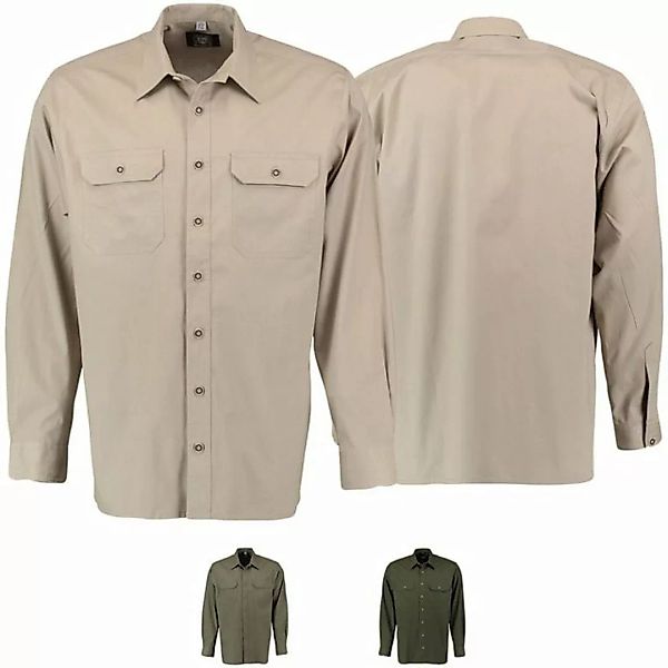 German Wear Trachtenhemd OJ10 - 2P Jagdhemd hemd jäger Hemd Langarm Hemd günstig online kaufen