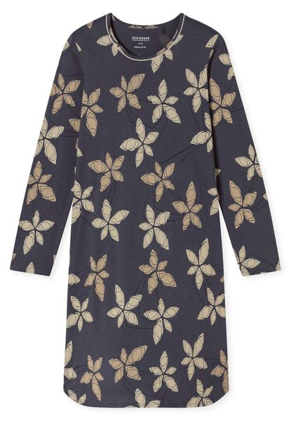 Schiesser Nachthemd Comfort Nightwear florales Muster, günstig online kaufen