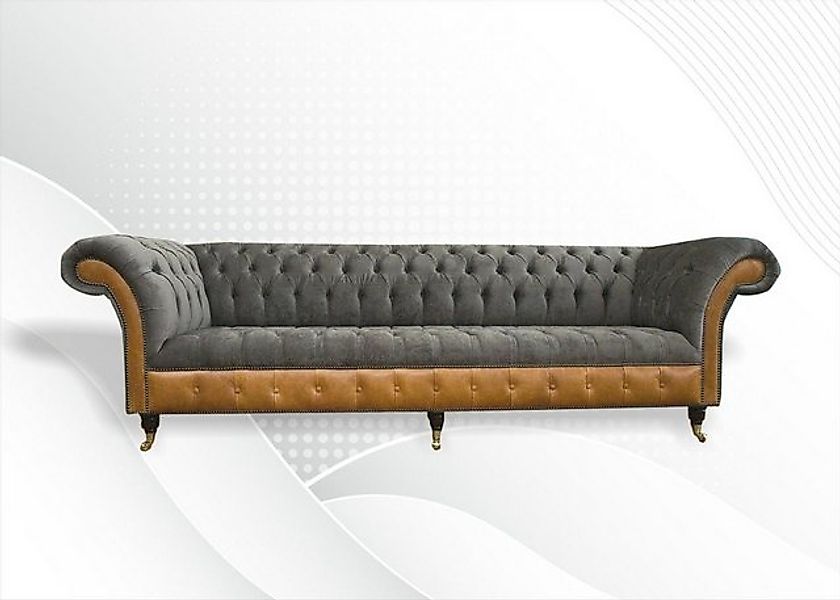 Xlmoebel 4-Sitzer XXL Chesterfield-Polster-Sofa im Luxus-Design für 4 Perso günstig online kaufen