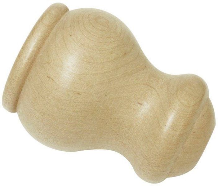 GARDINIA Gardinenstangen-Endstück "Holz für Ø 28 mm" Serie Gardinenstangen- günstig online kaufen