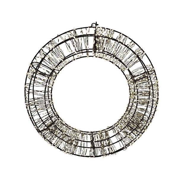 Lex Kranz Weihnachtskranz 1400 LED Lichterkette Warmweiss Deko Timer günstig online kaufen