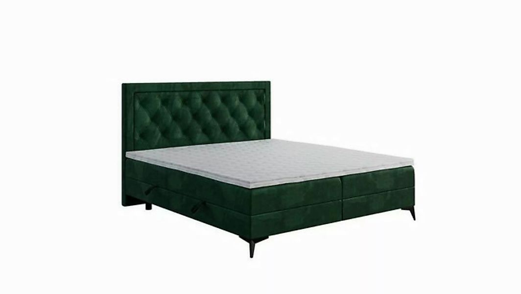 JVmoebel Boxspringbett Luxus Polsterbett Boxspringbett Doppelbett Polster D günstig online kaufen