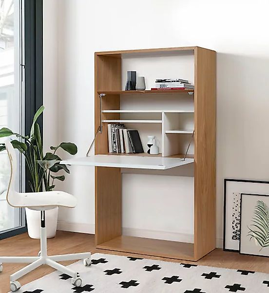 Woodman Wandsekretär »Loma«, im skandinavian Design, Breite 90 cm, FSC®-zer günstig online kaufen